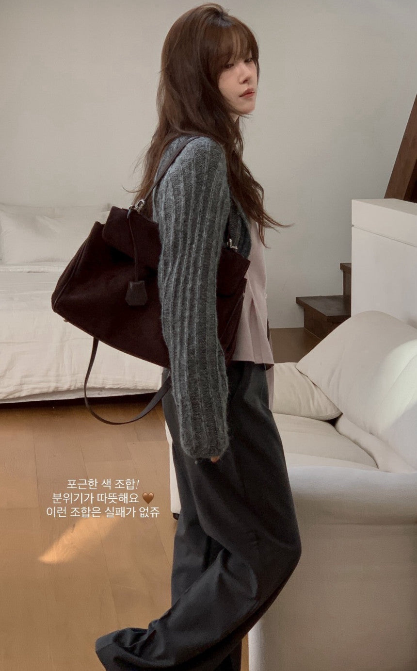 Felly 2way cardigan-3col