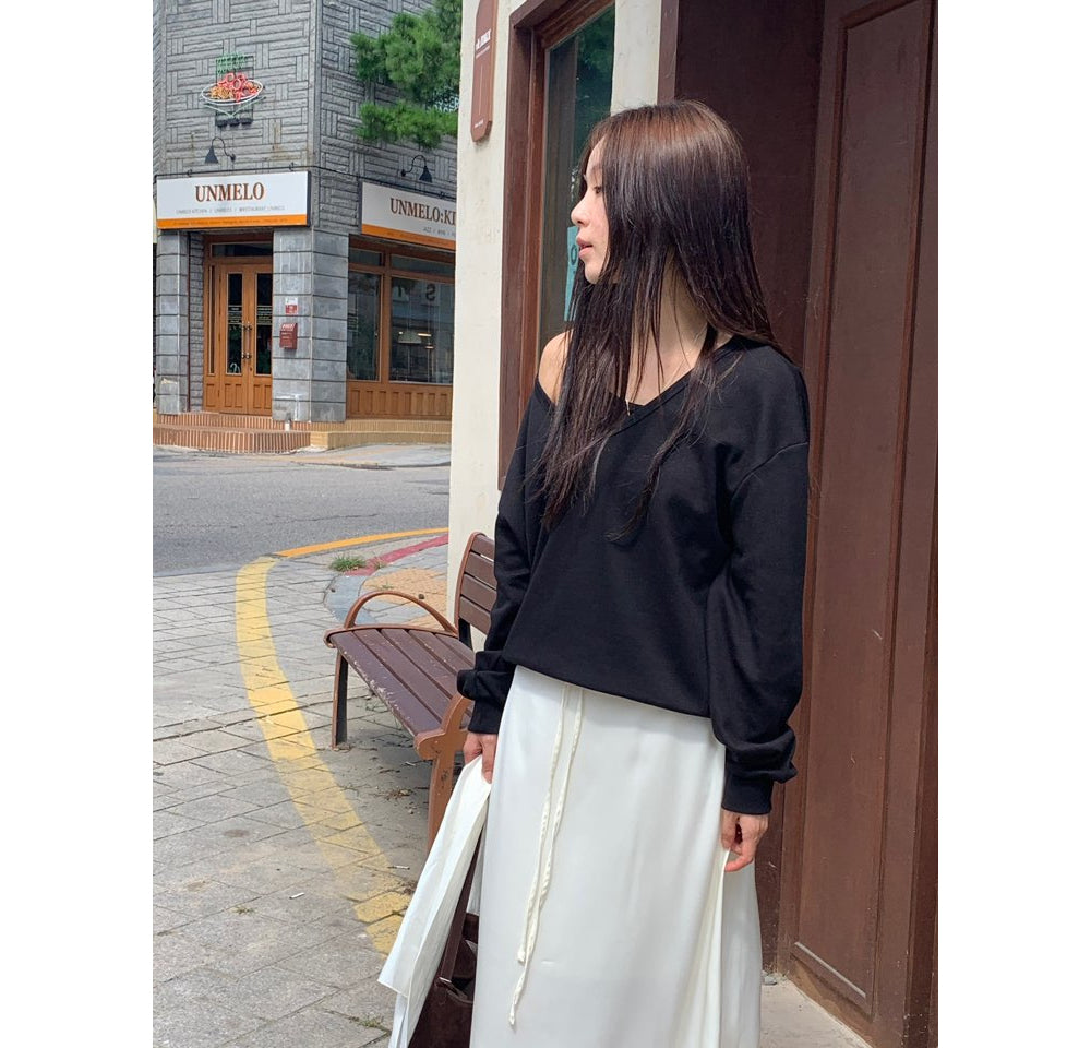 Preto Sweatshirt Set-4col