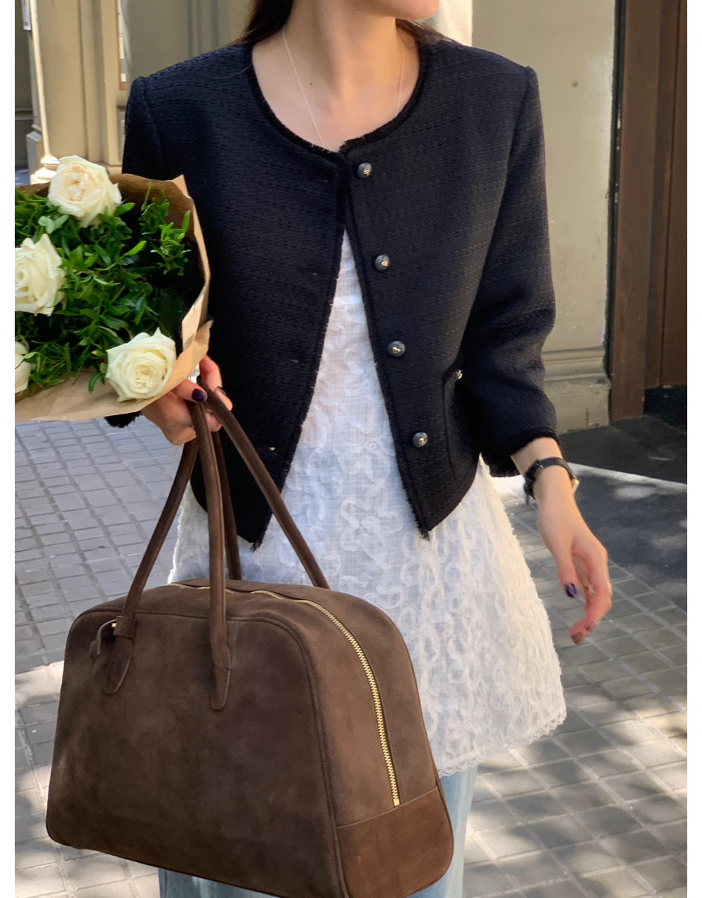 Alle tweed jacket-3col