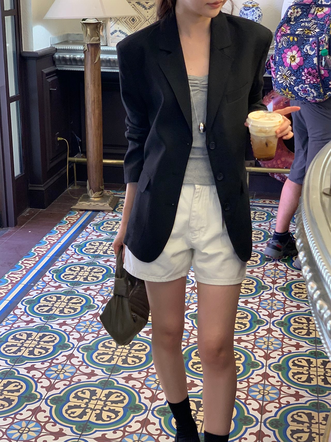 Mago linen blazer-2col