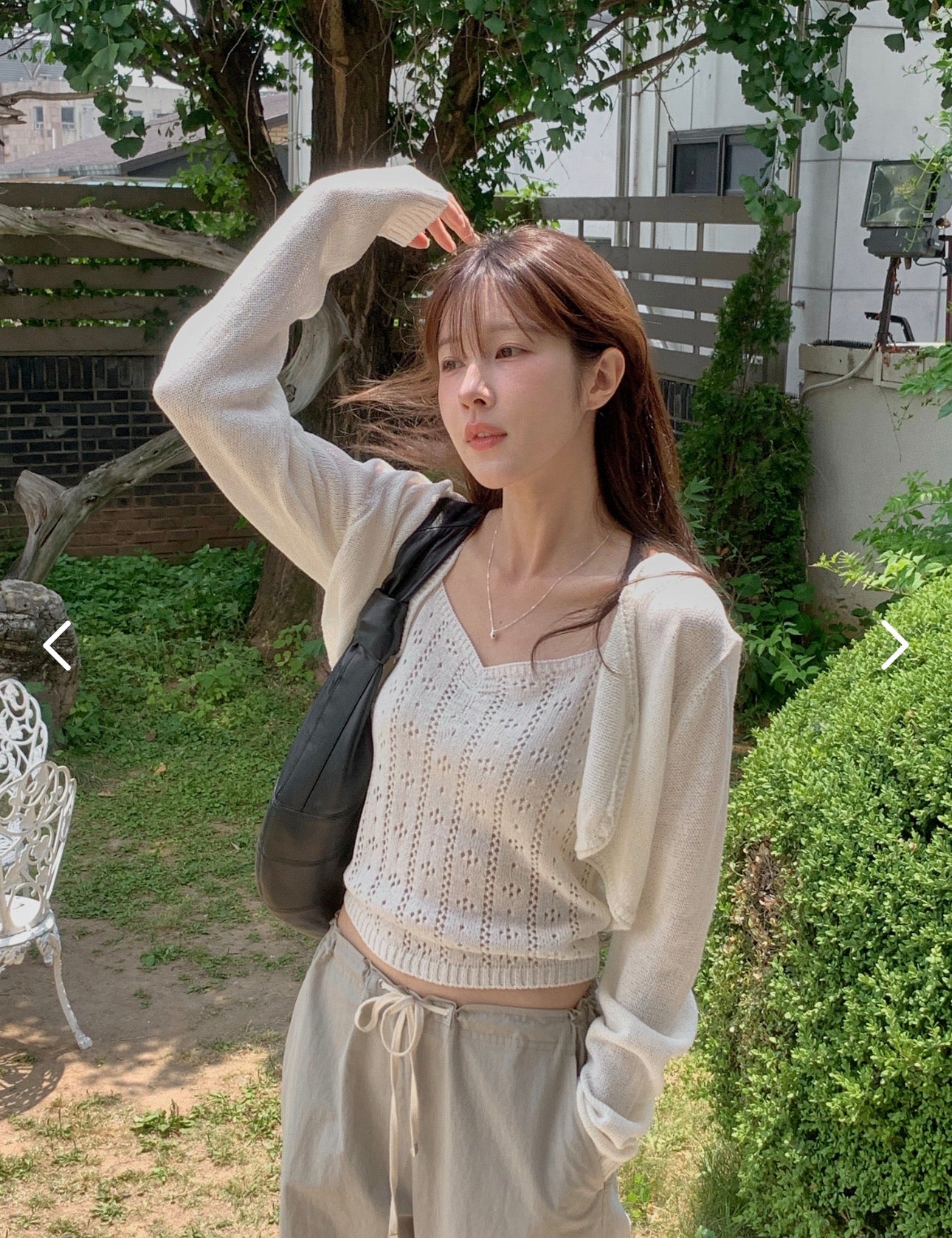 Nud cardigan&sleeveless-4col