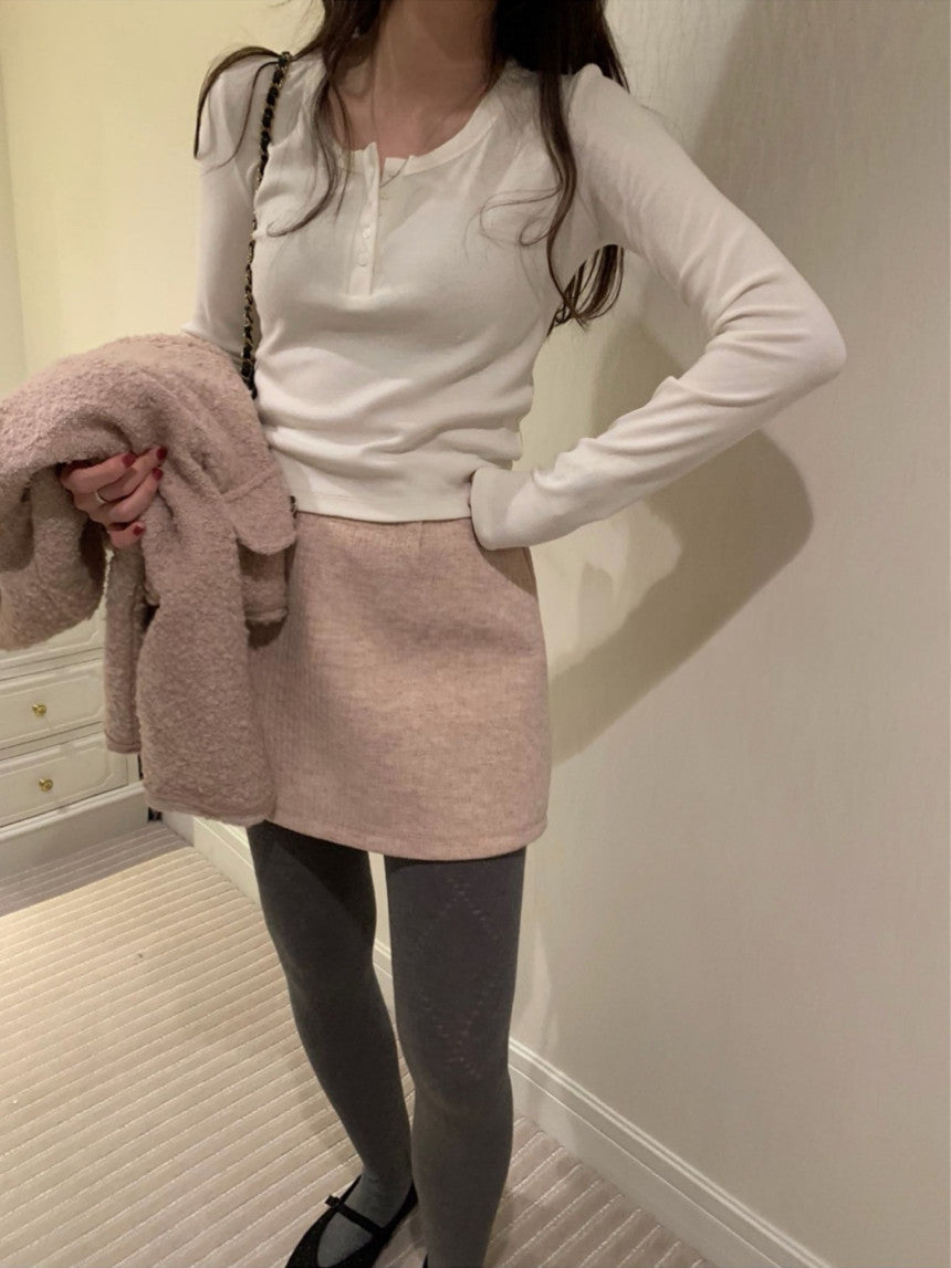 candy short skirt-3col