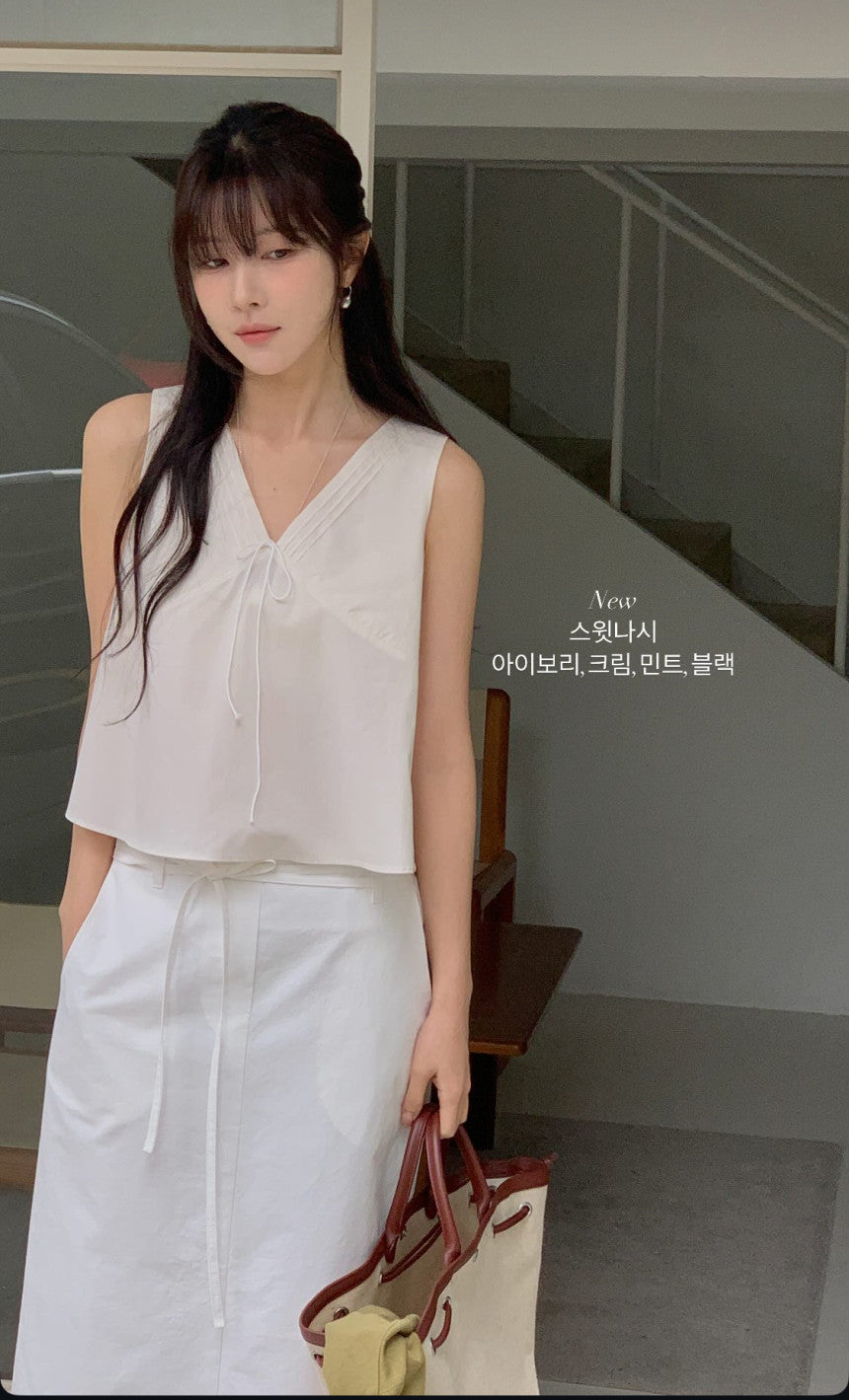 Sweet sleeveless-4col