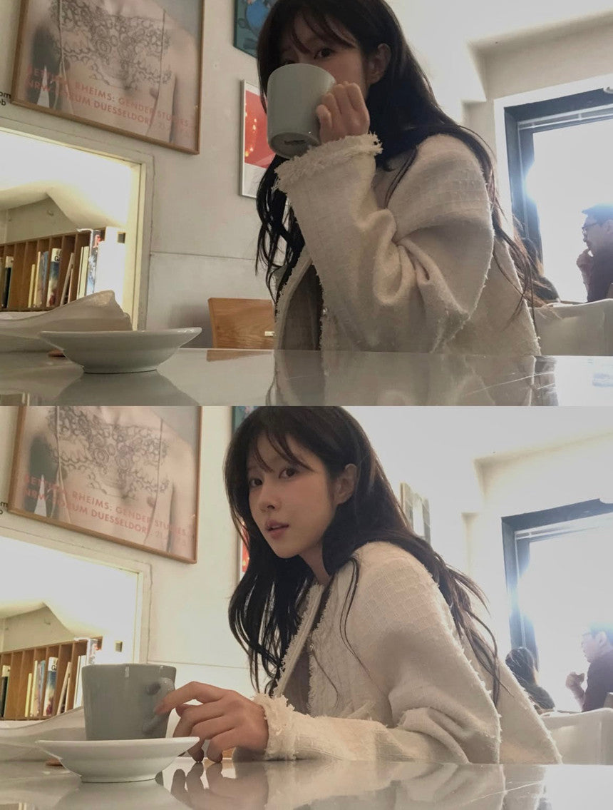 Edga tweed jacket-3col