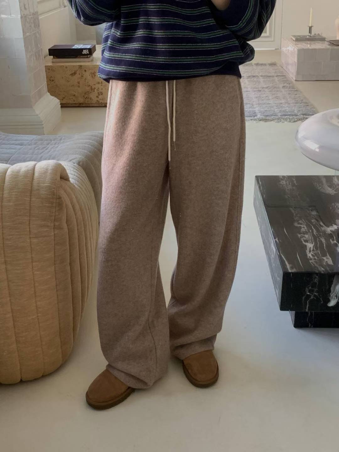 wool gimo pants-3col