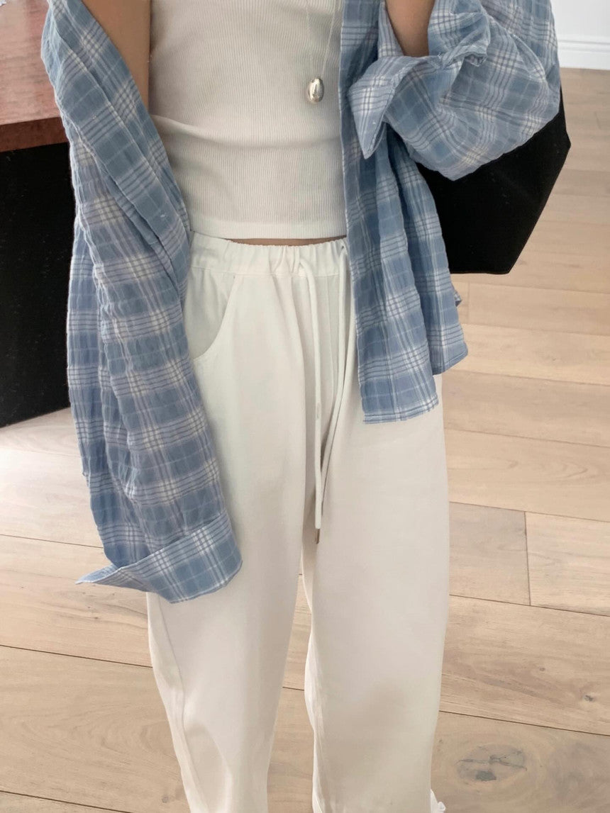liter fresh check shirt