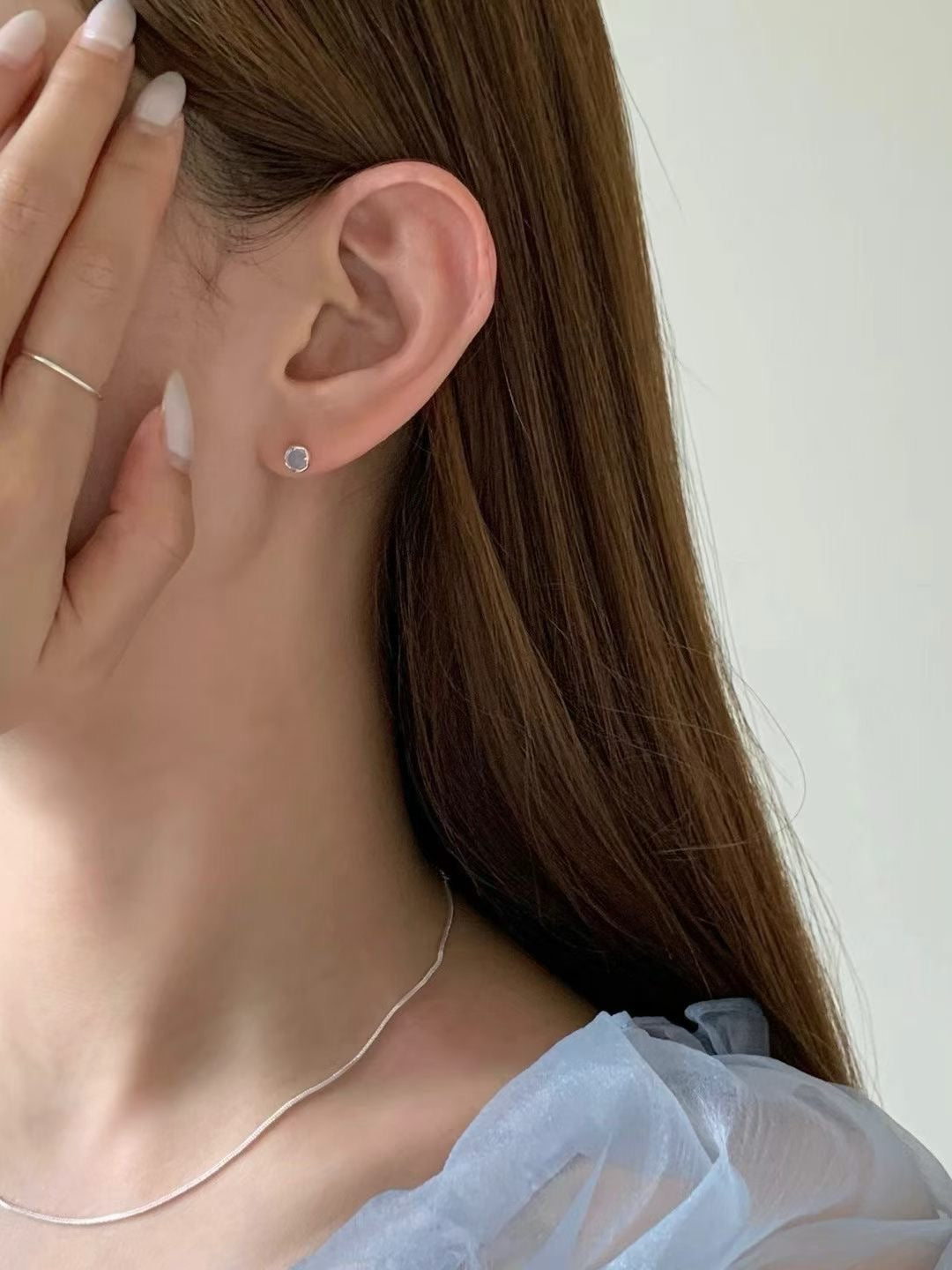 colored gemstone earrings