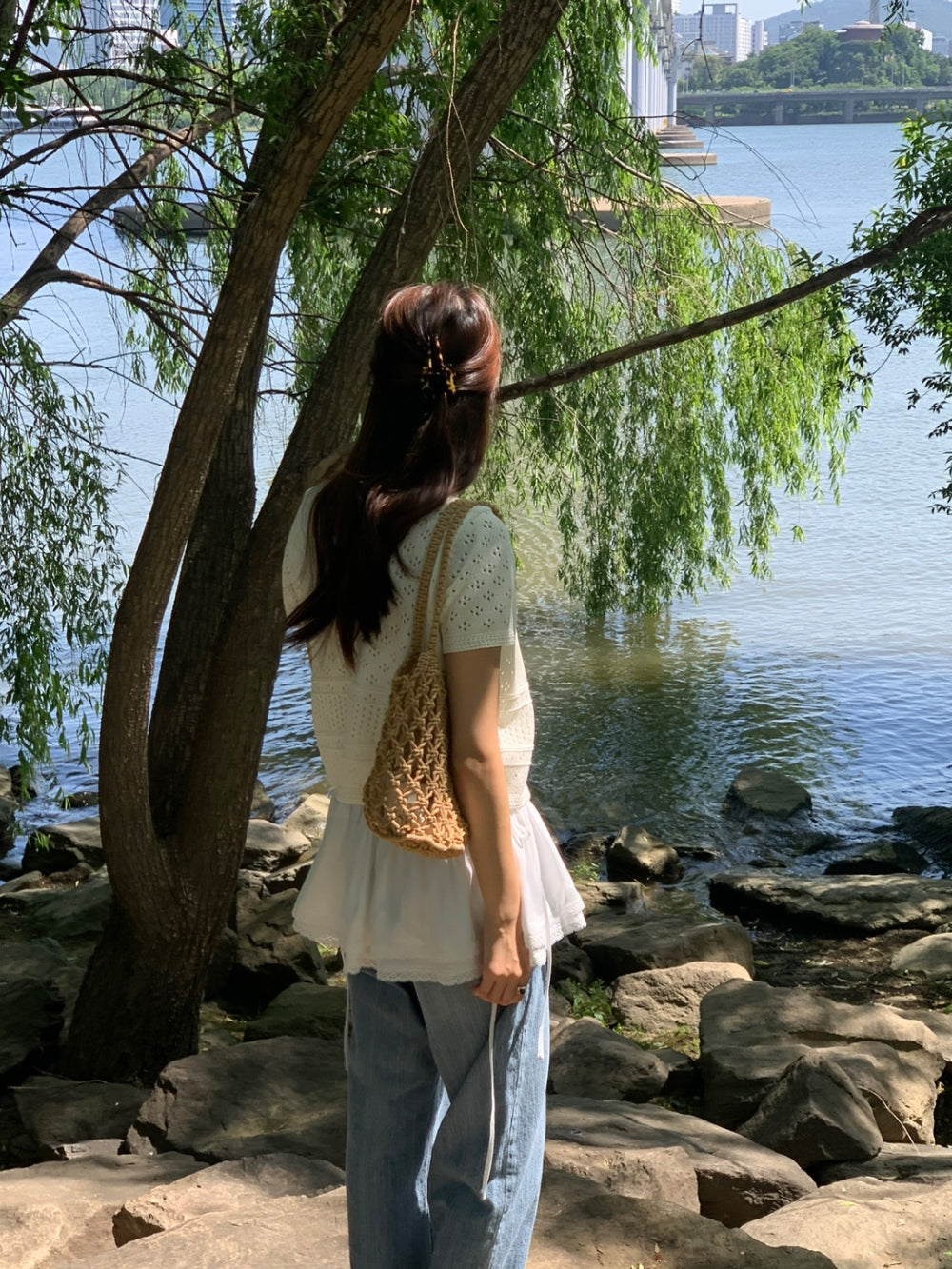 Flute cardigan-3col