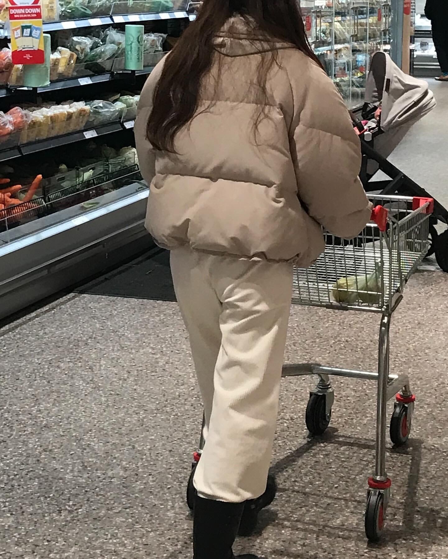 Carol goosedown short padding-2col