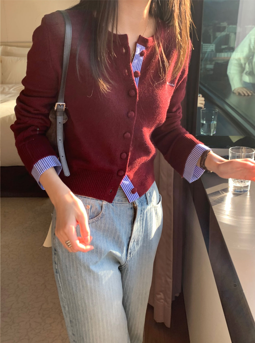 ami s.t cardigan-3col