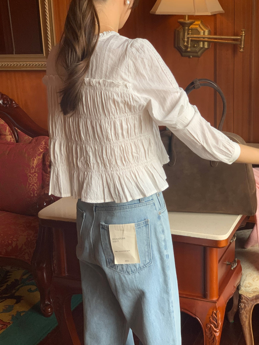 Mogu blouse-2col