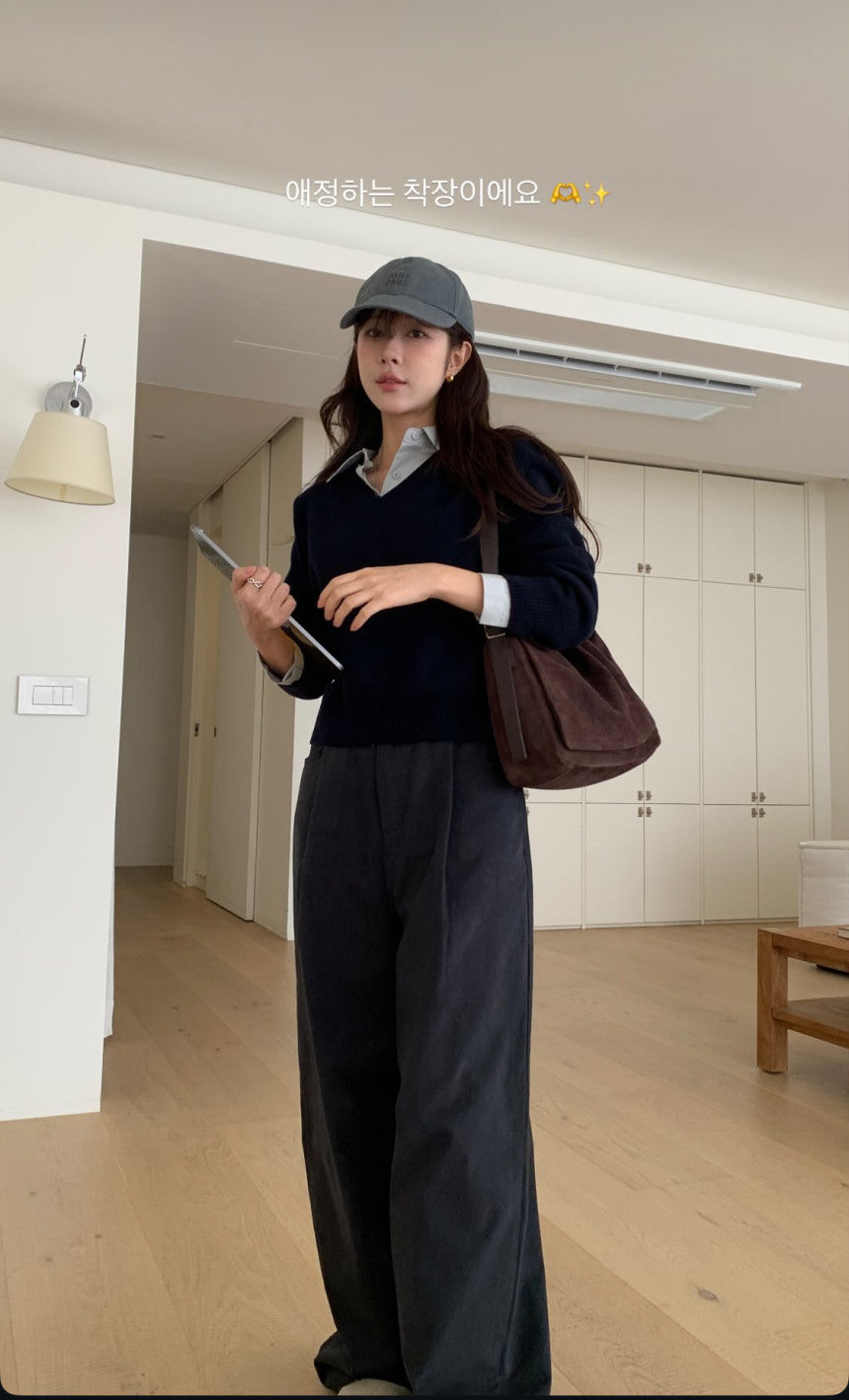one tuck pants-2col