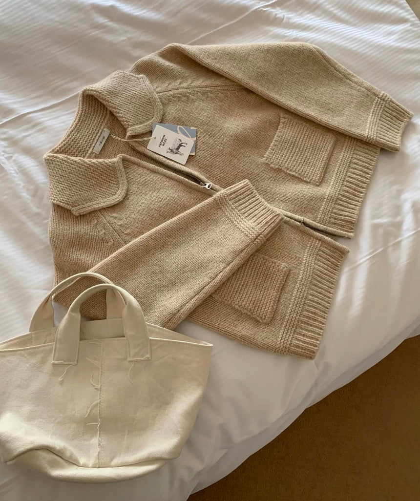 2way Clover Zip Up-2col