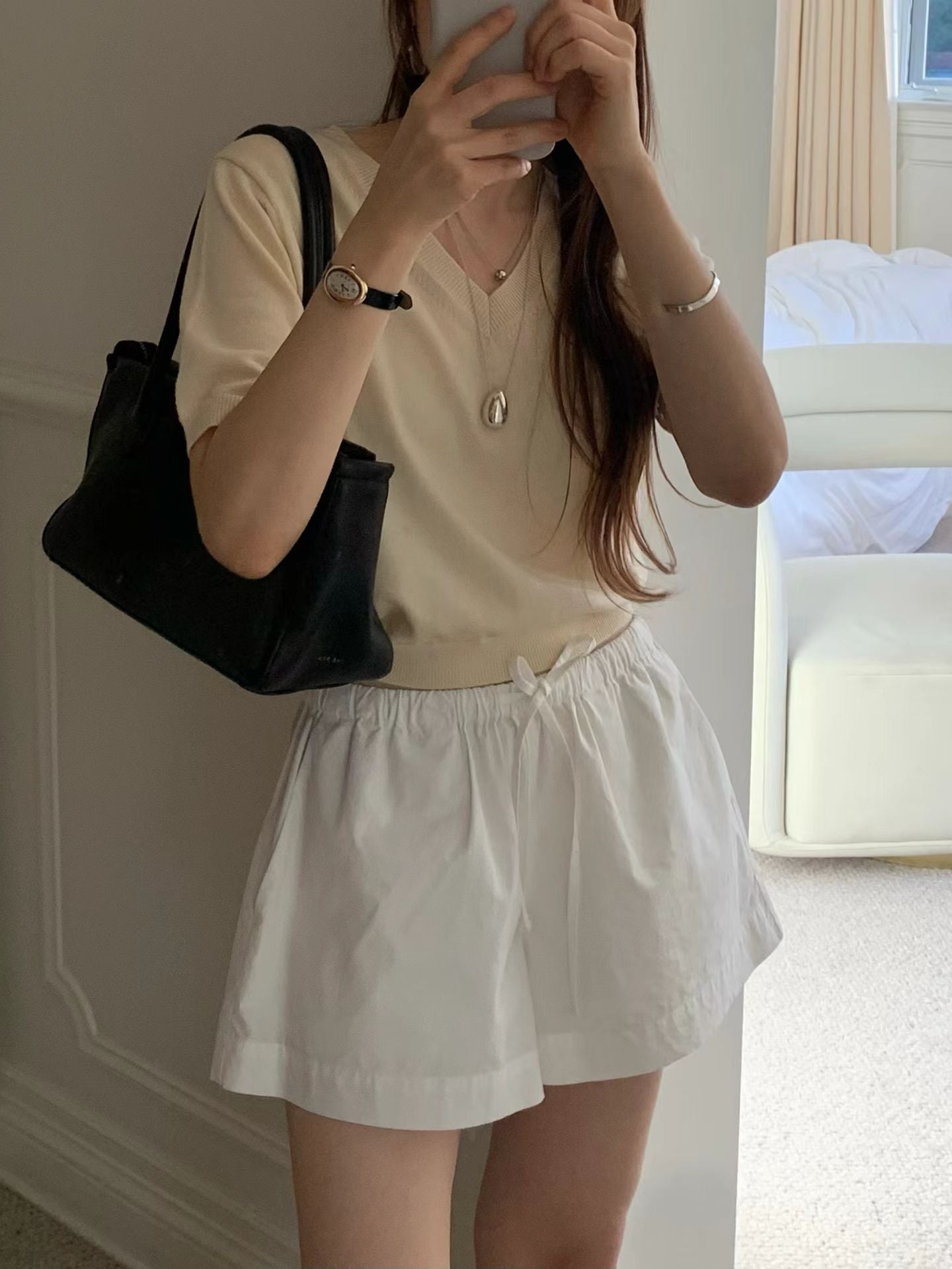 Ounce ray half knit-3col