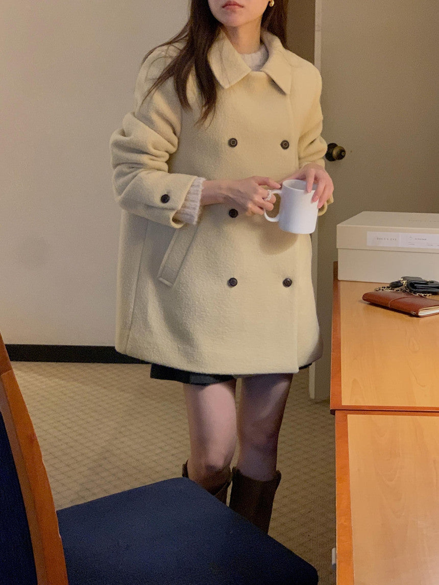 Lemiel wool coat-2col