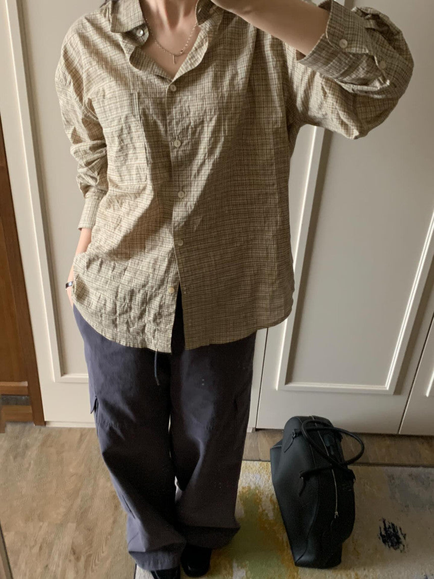 Mary gold shirt-3col