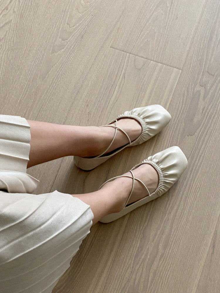 soft shirring flat
