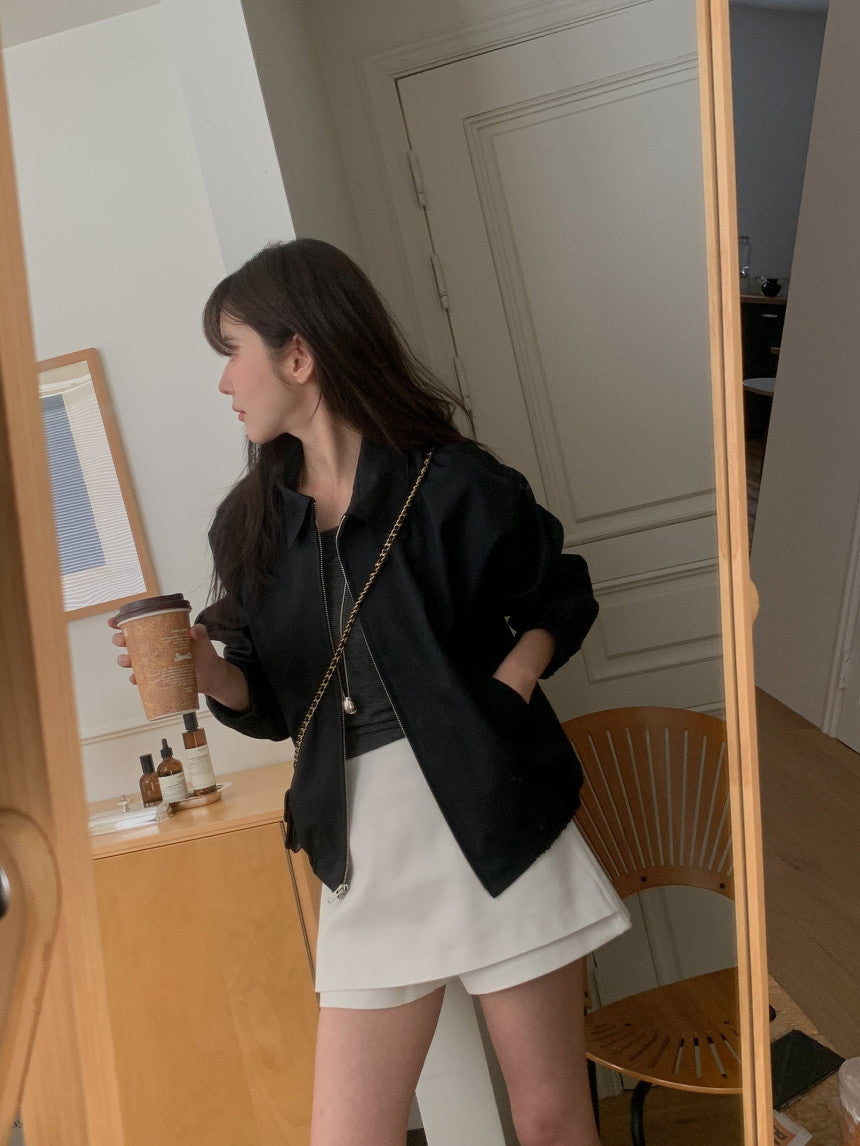 Curi skirt pants-2col