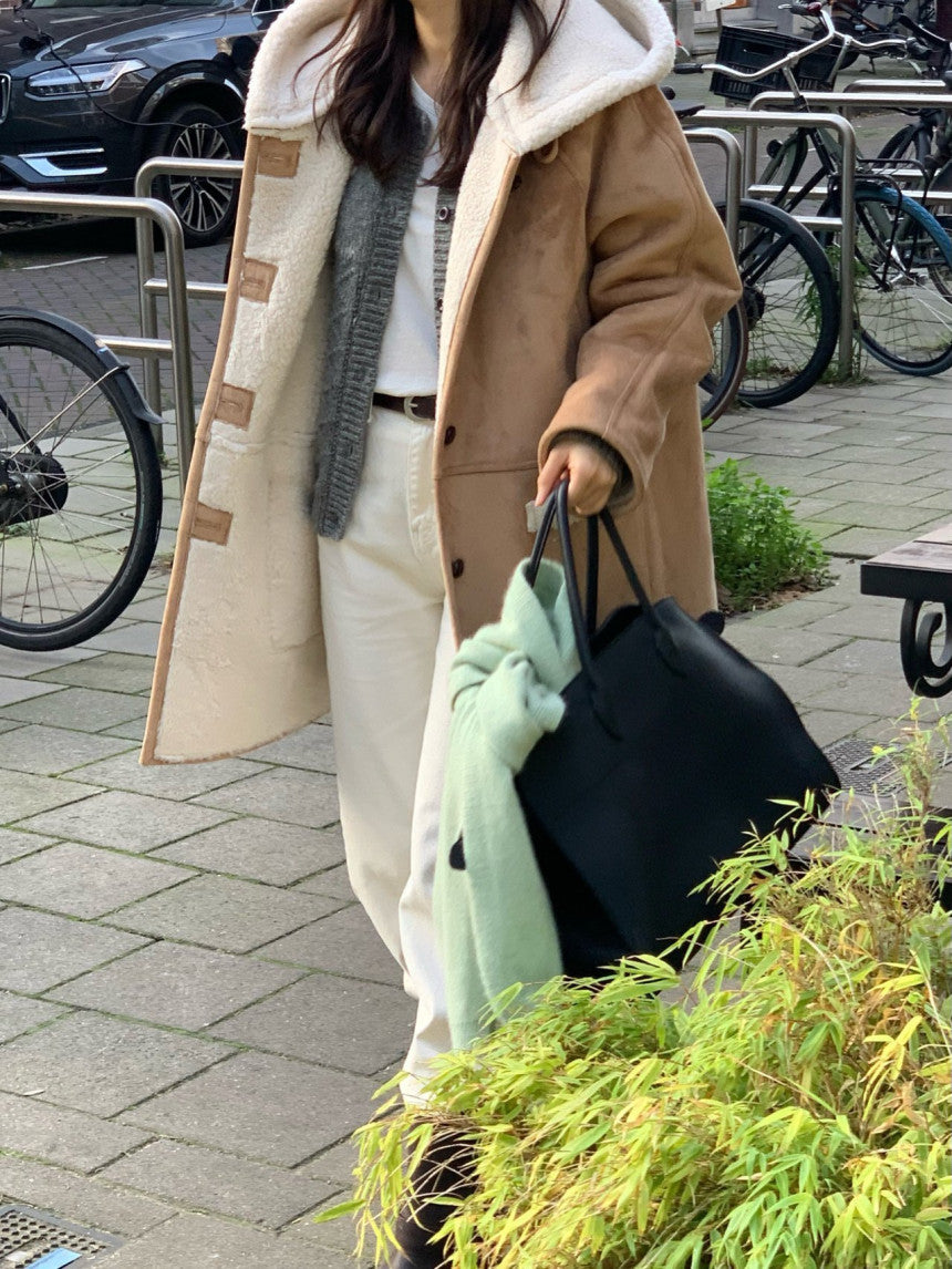 Fitz hoodie shearing half mustang