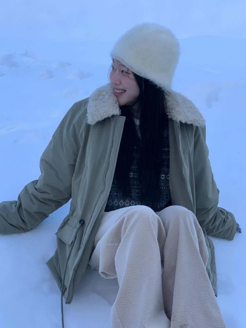 Isabel corduroy pants-2col