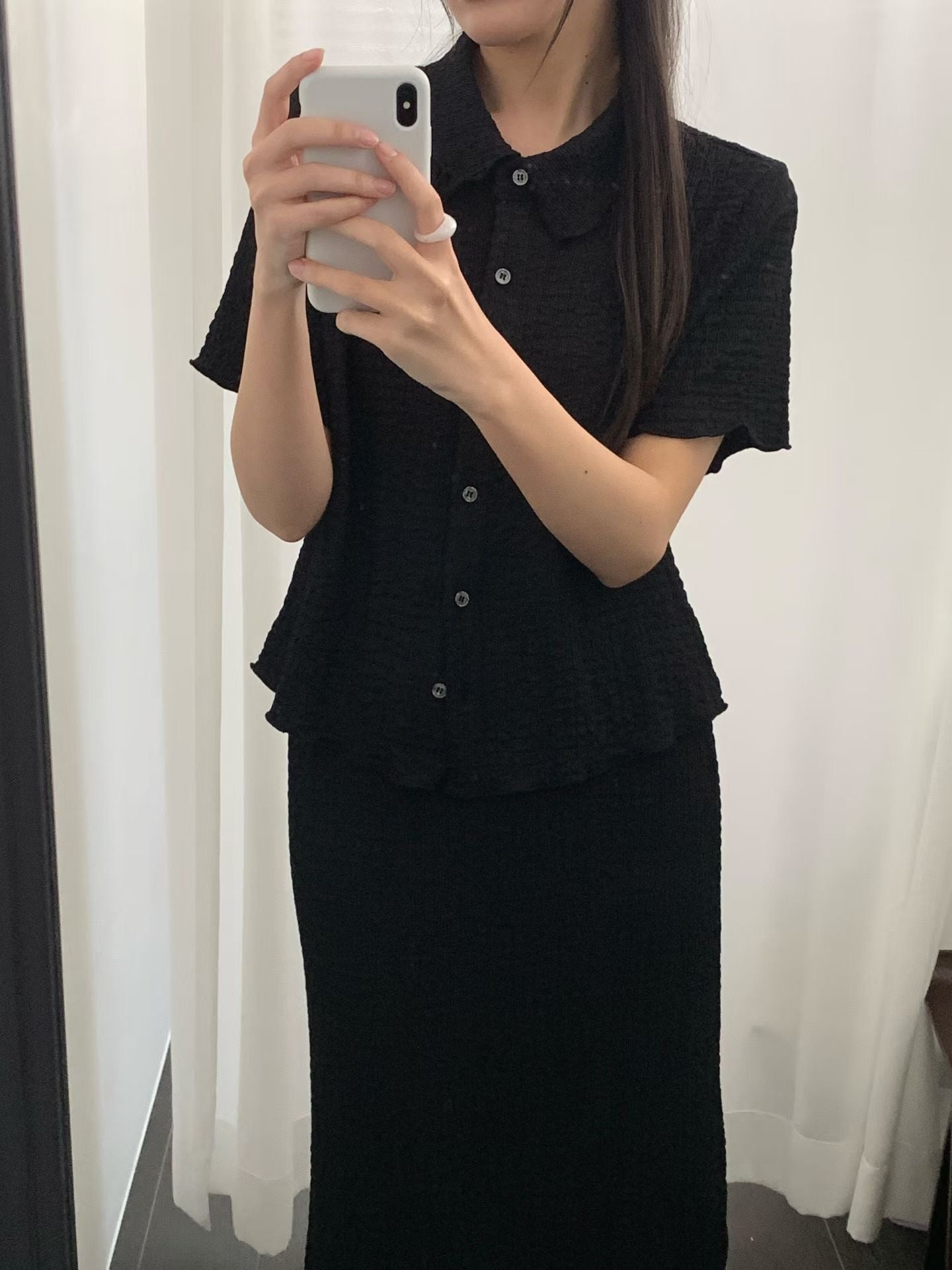 Hayley blouse&skirt-2col