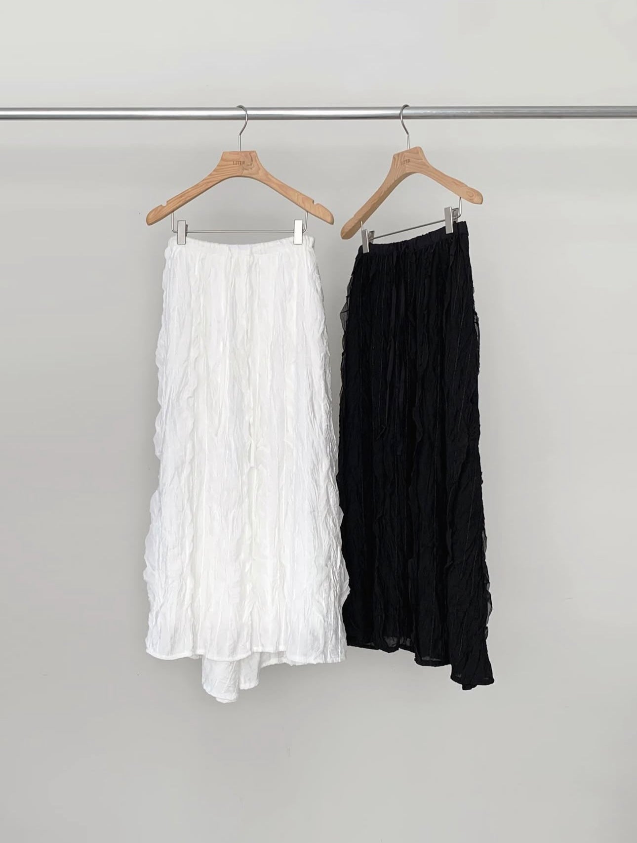 liter giselle ruffle skirt-2col