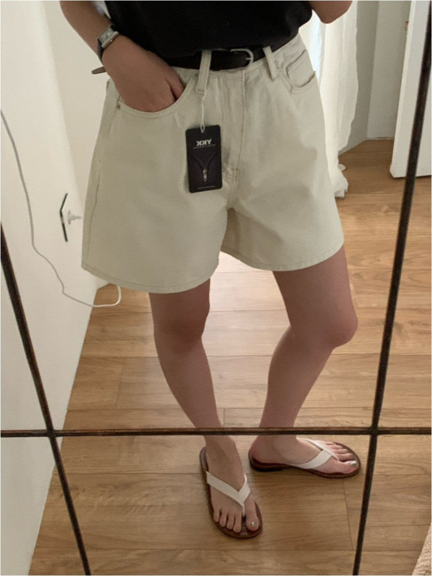 Millie cotton shorts-3col