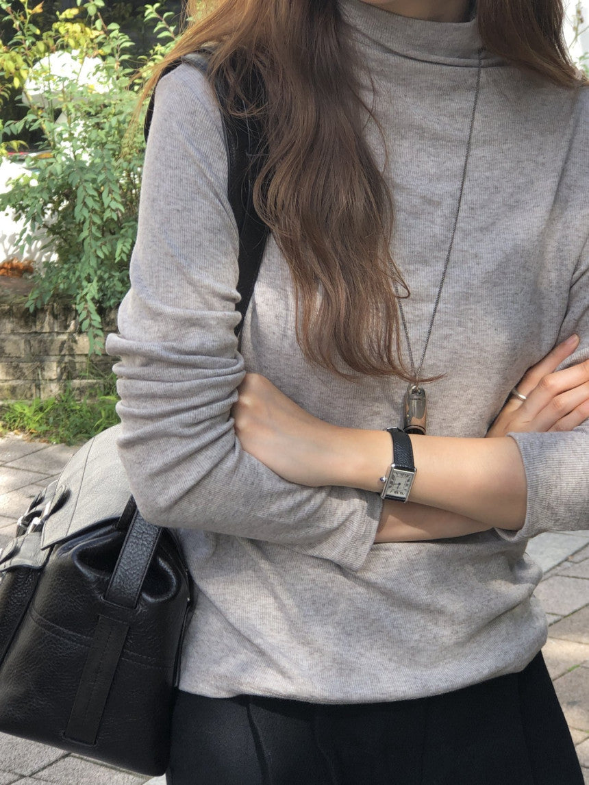 Ria soft turtleneck T-4col