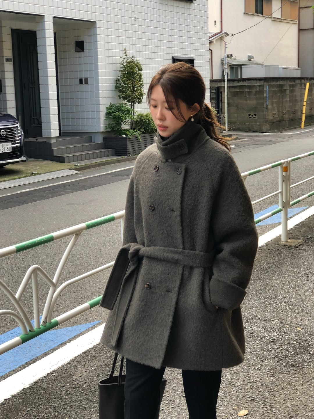 colette boucle handmade coat-2col