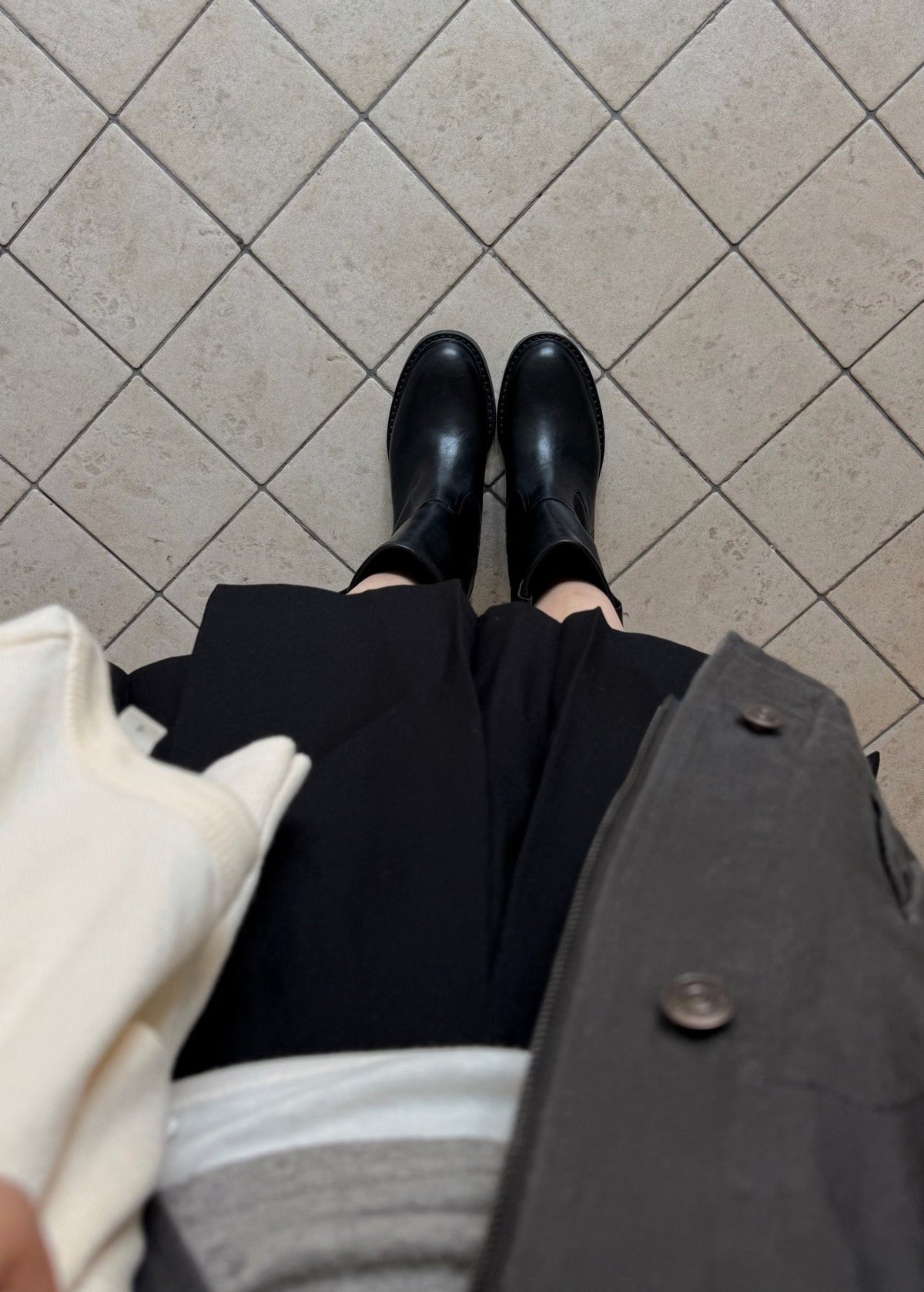 workwear leather boots-2col