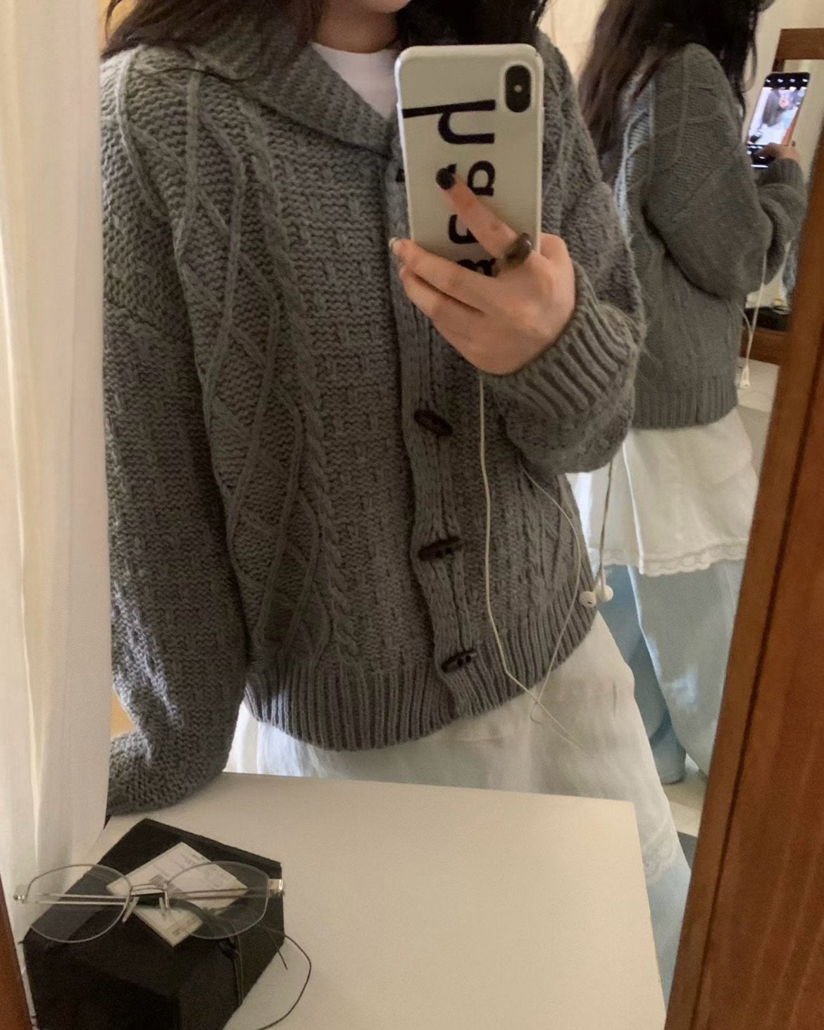 tteokbokki cardigan-3col
