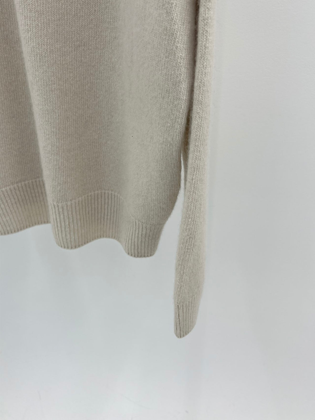 lorraine cashmere wholegarment half-zip knit-3col