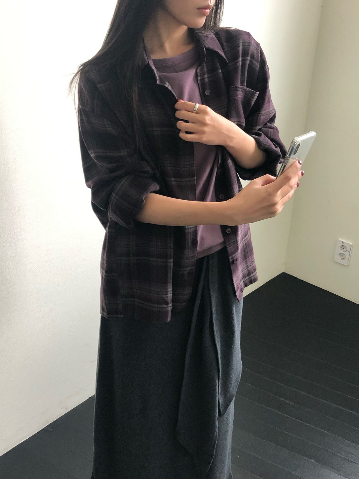 core check shirt-2col
