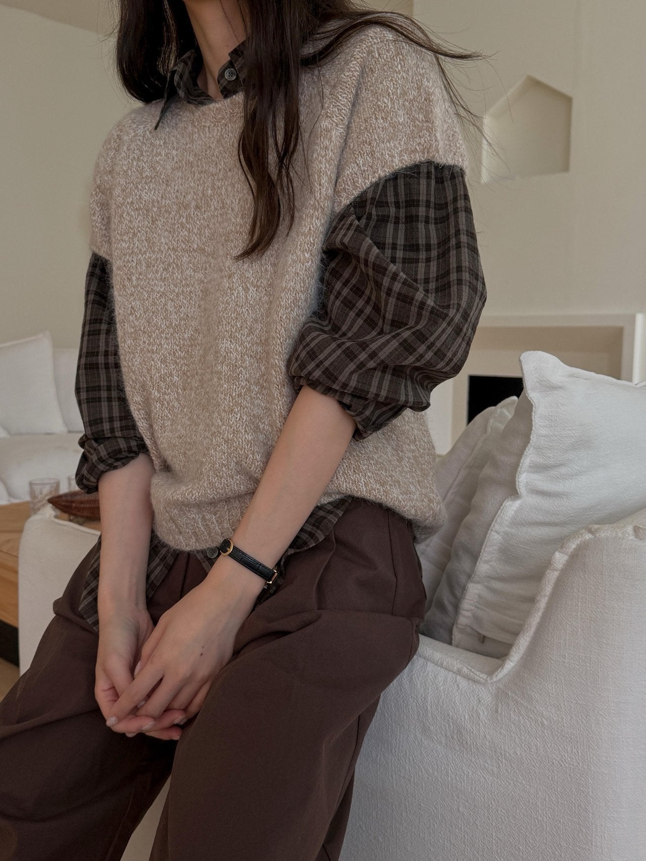 time check shirt-2col