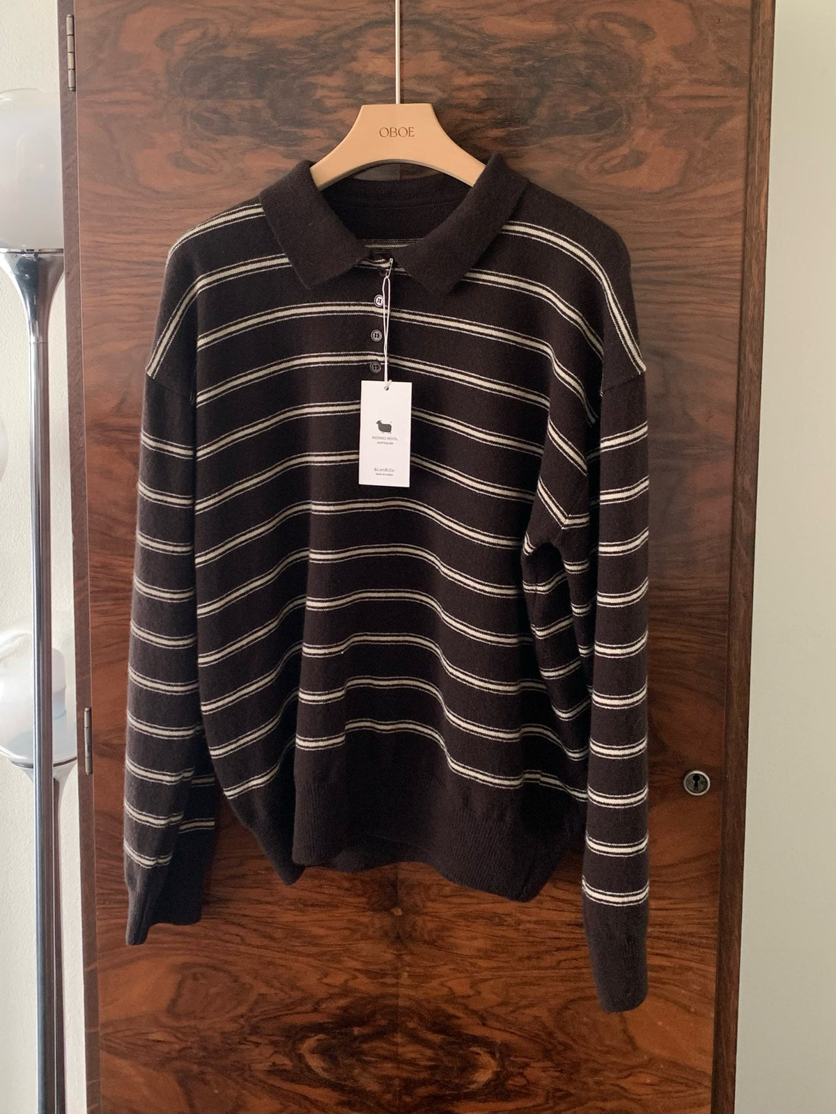 urban stripe knit-3col