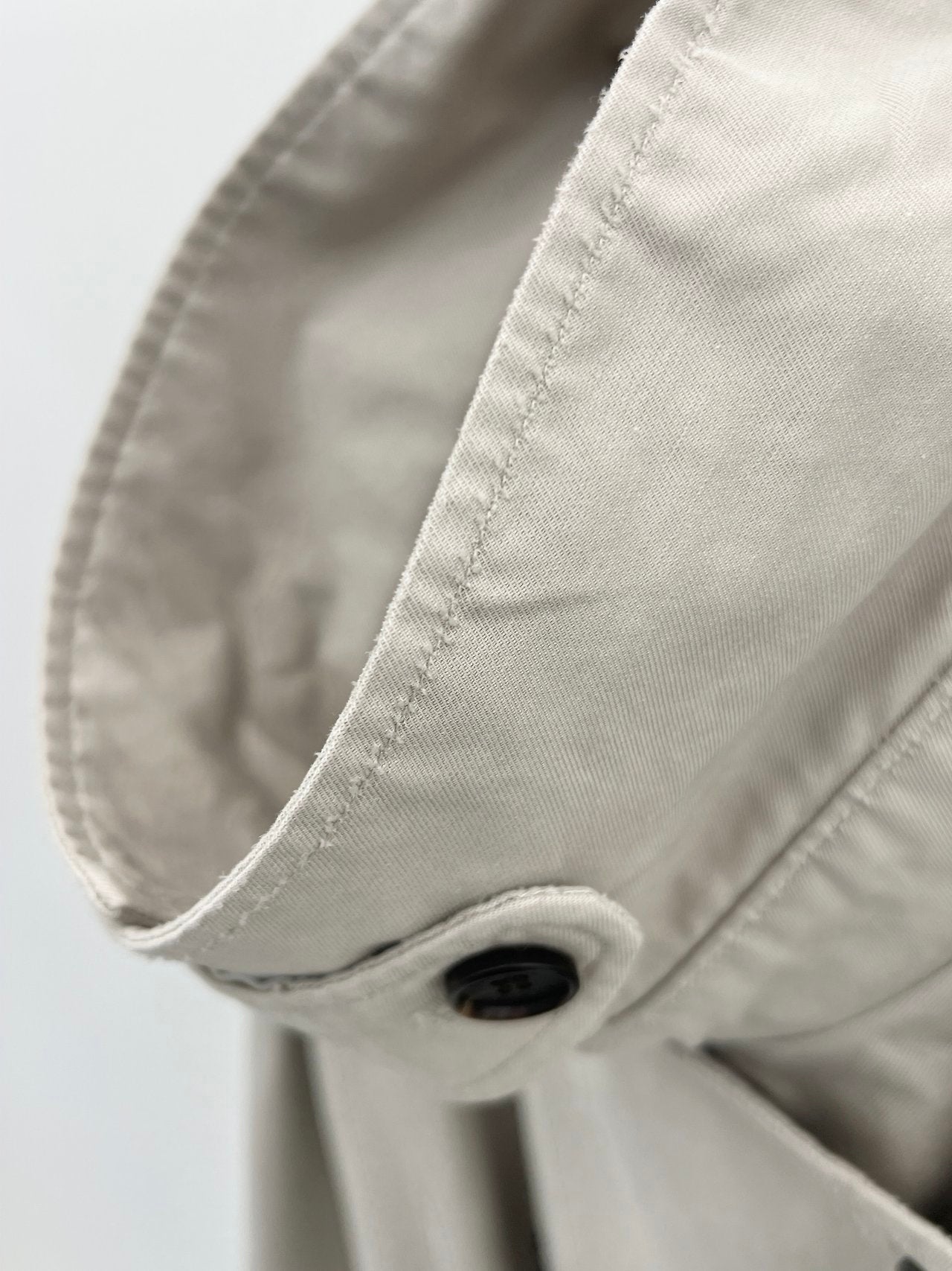 Maren washing half trench jacket-2col
