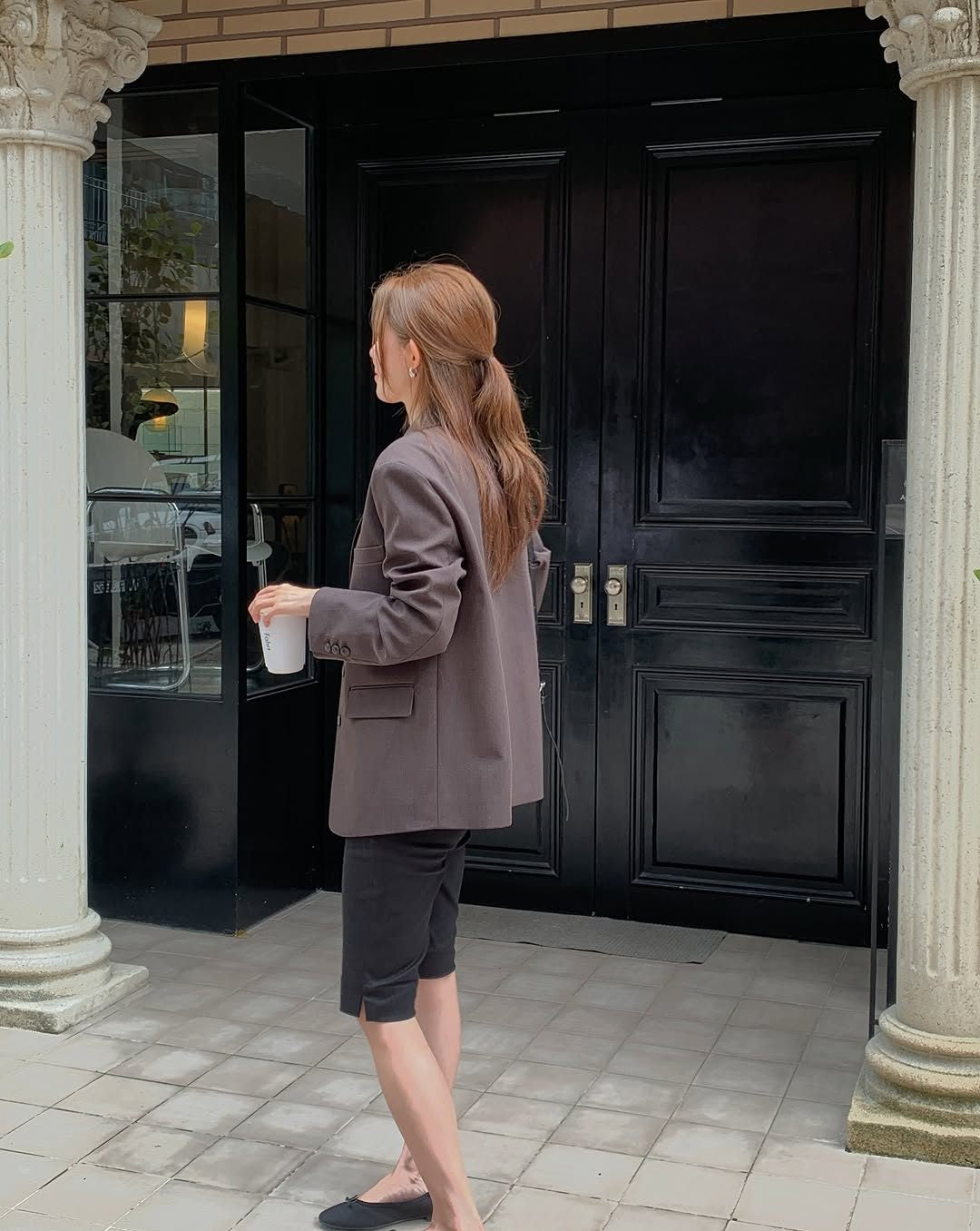 British basic blazer ver-2col