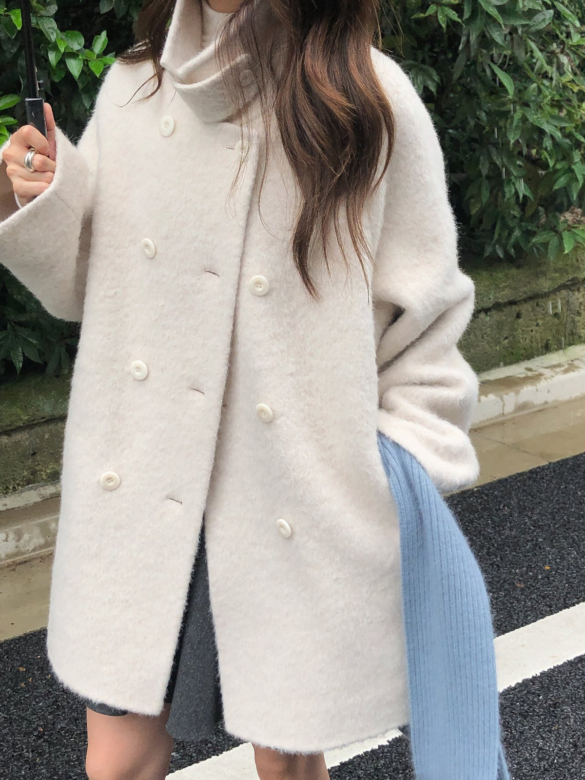 colette boucle handmade coat-2col