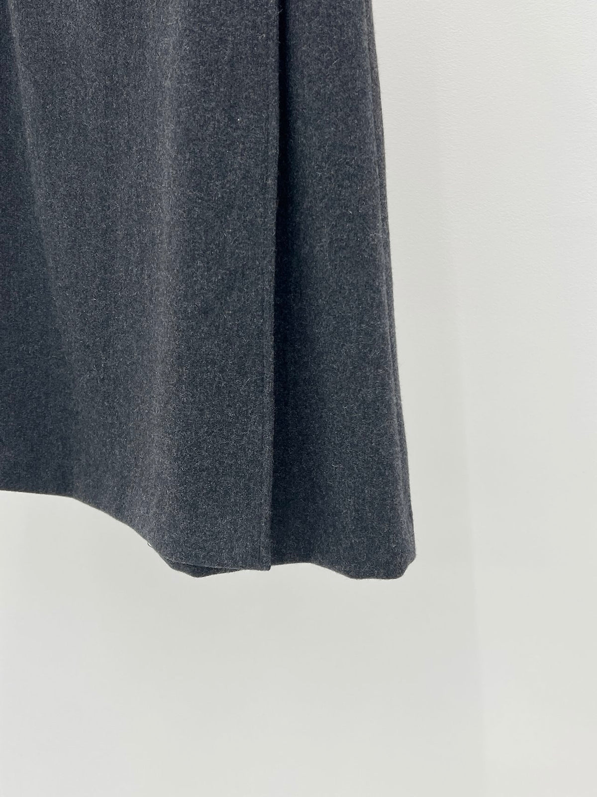 riena wool wrap skirt-2col