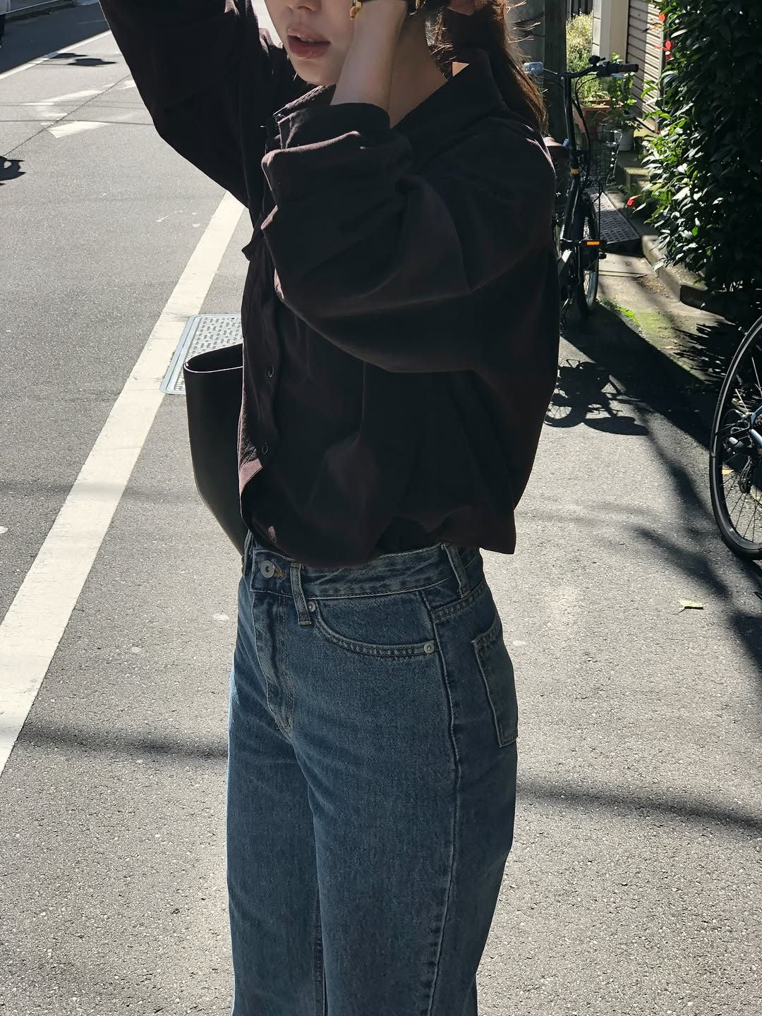 lien straight-fit denim