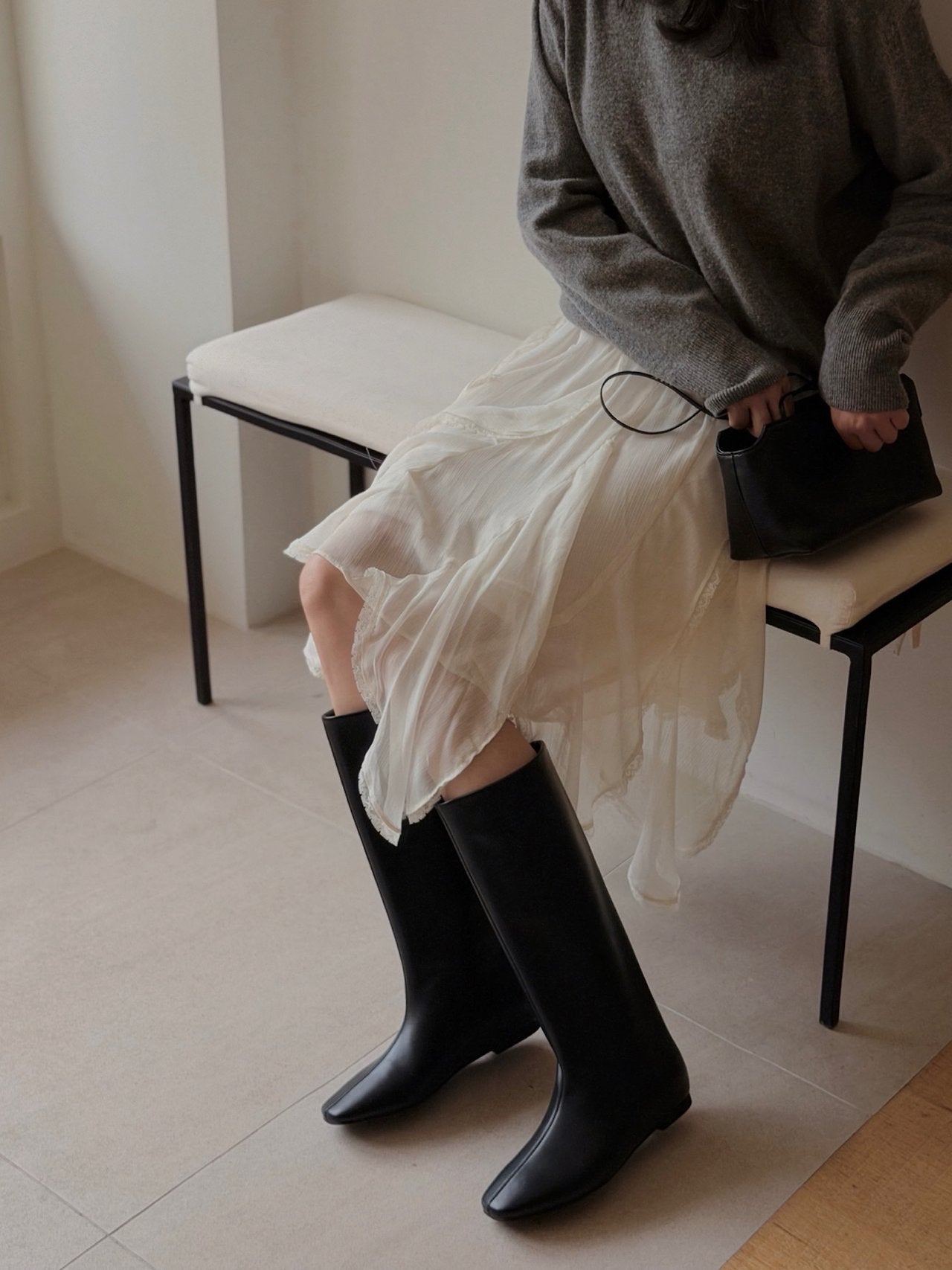 hidden wedge boots.