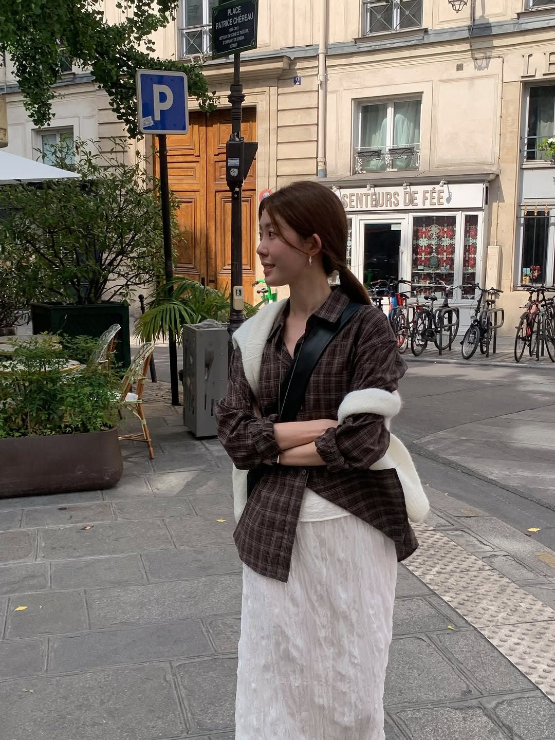 Daphne check shirt