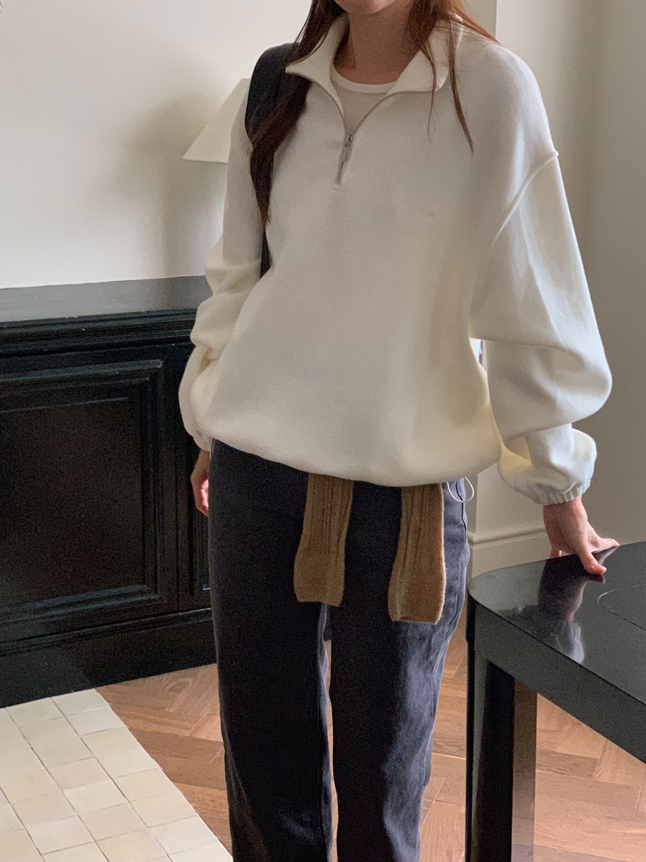 Rocher half zip-up MTM-2col