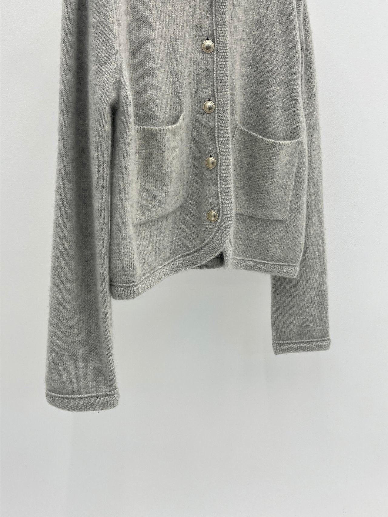 coco raccoon knit jacket-2col