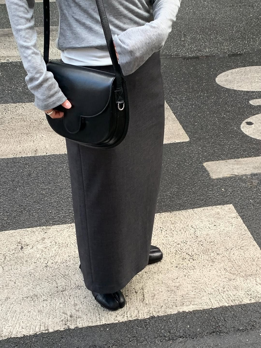 Viola H-line long skirt-2col