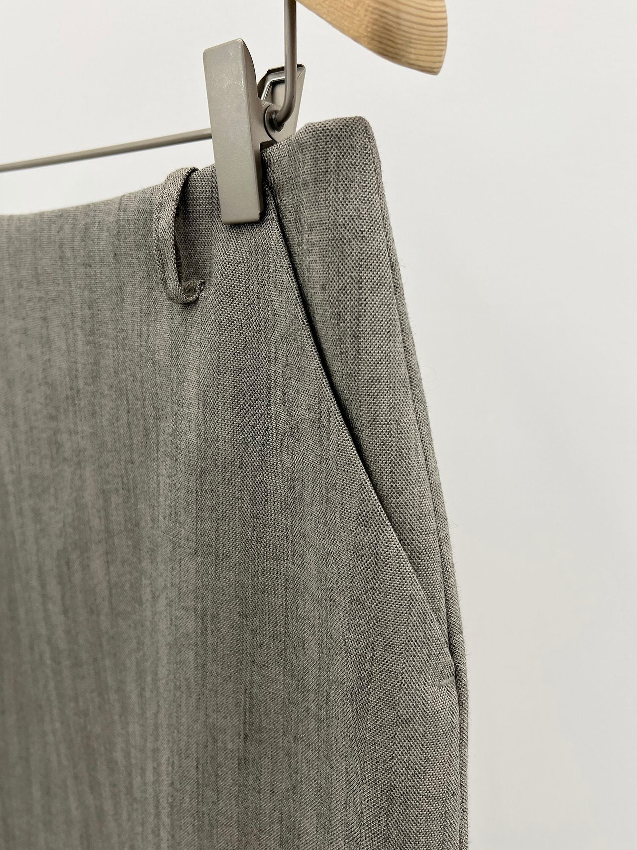 Noel A-line midi skirt-3col