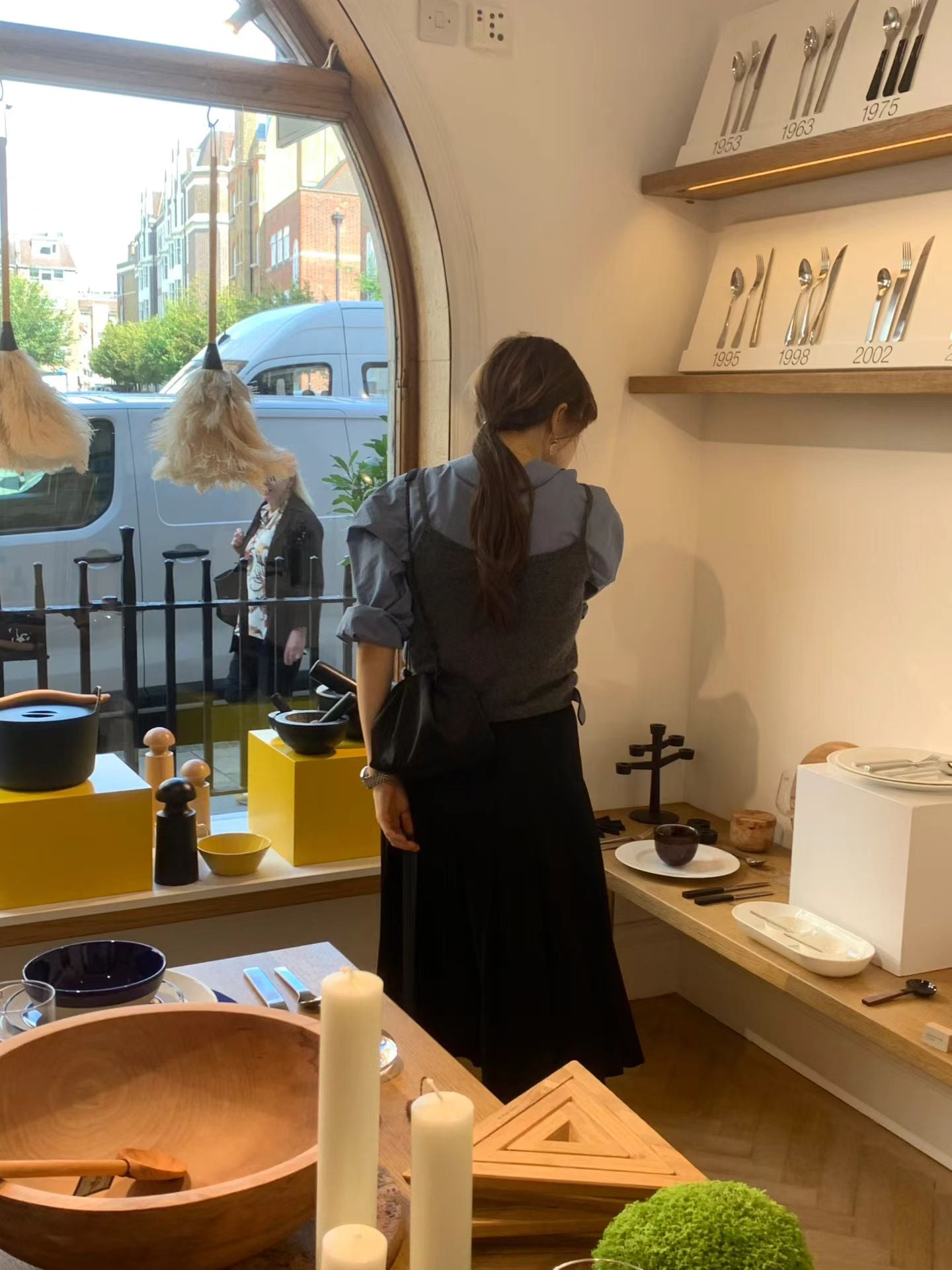 Ounce hey pleats skirt-2col