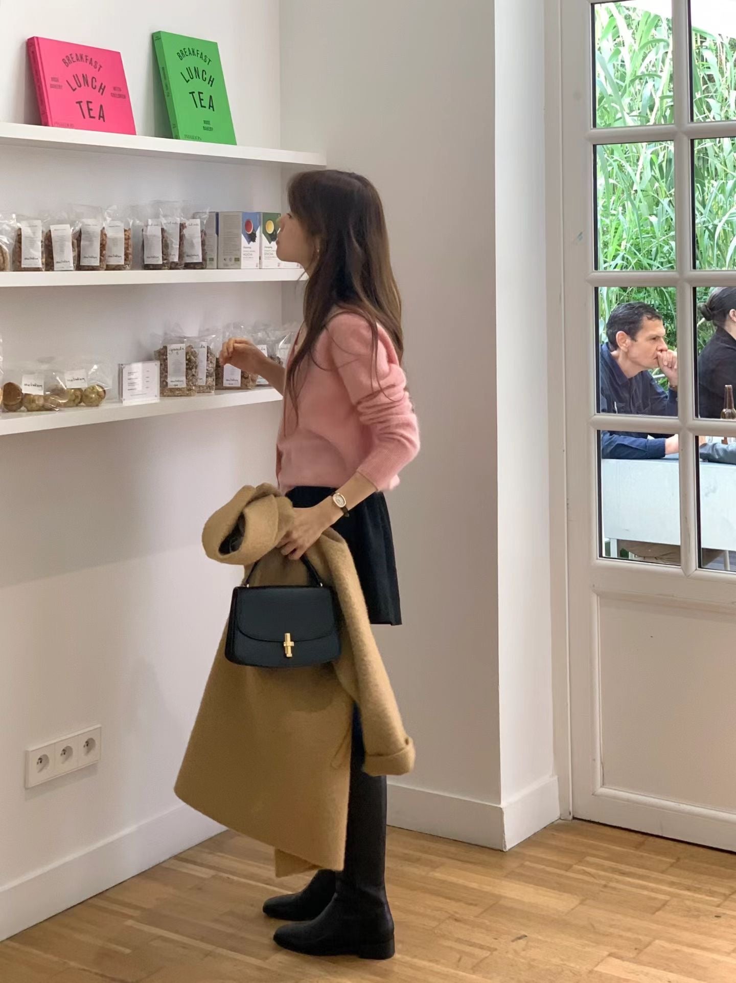 Ounce cash brush cardigan-4col