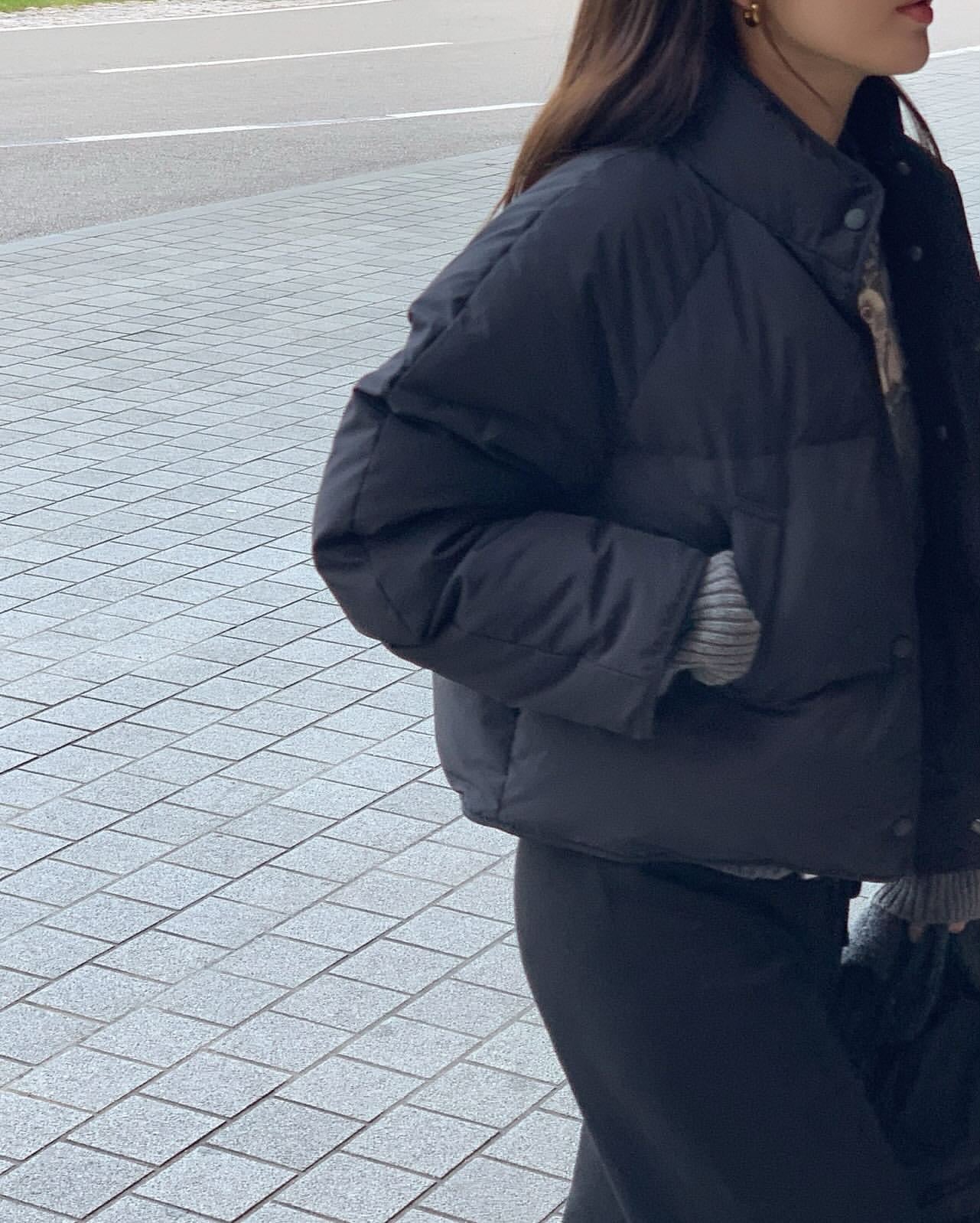 Carol goosedown short padding-2col