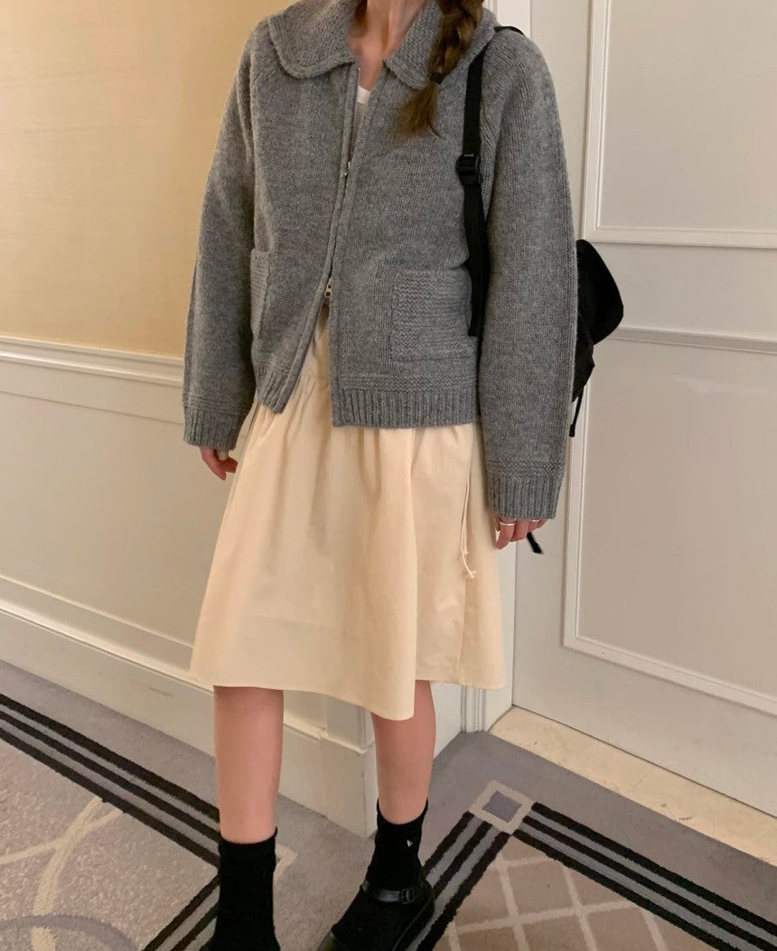 2way Clover Zip Up-2col